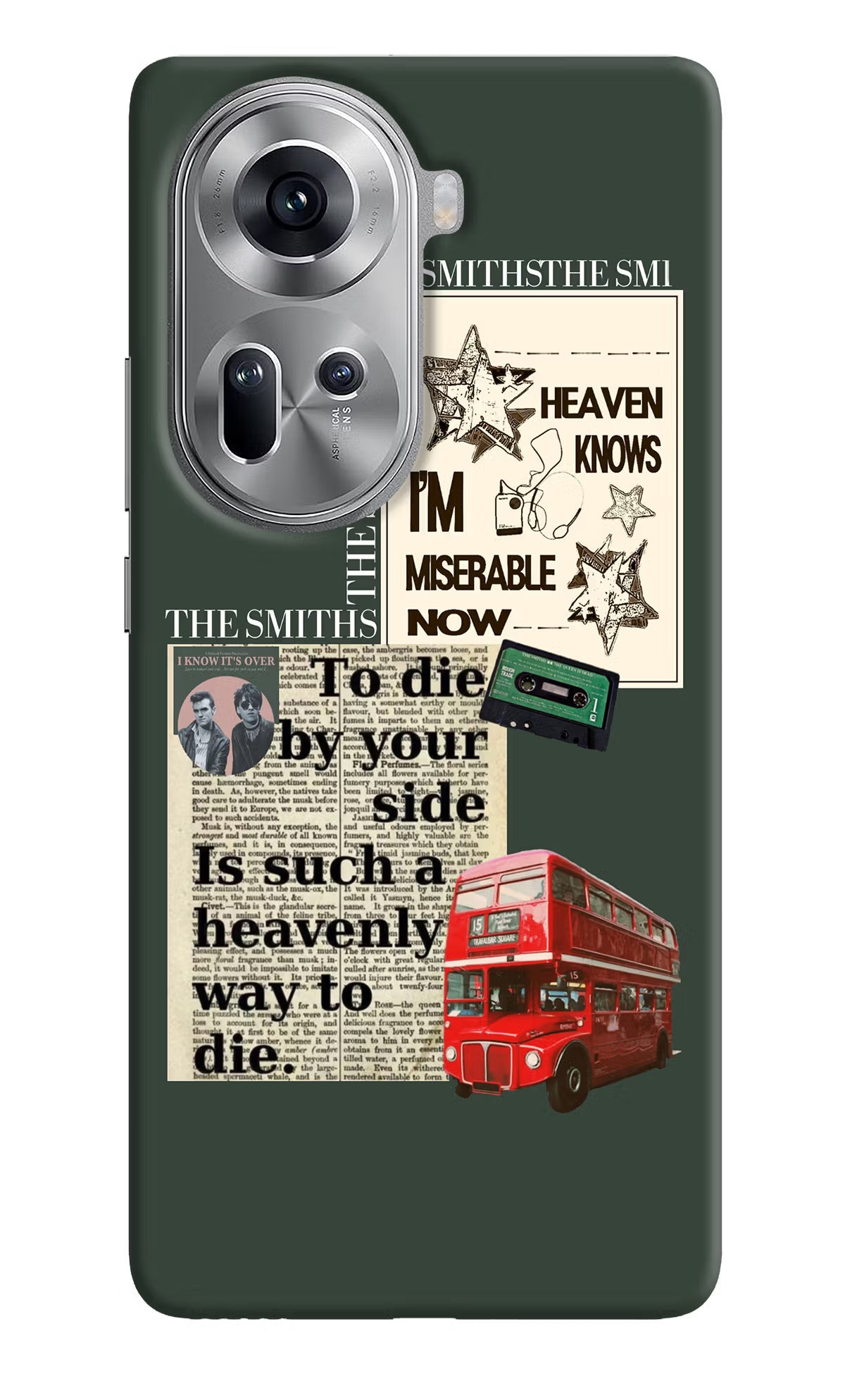 The Smiths Oppo Reno11 Hard Case Back Cover by Casekaro