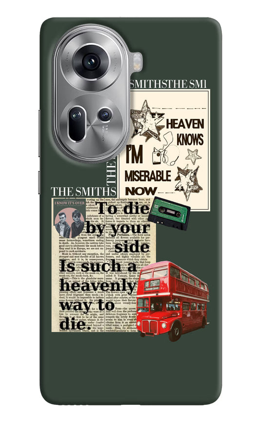 The Smiths Oppo Reno11 Hard Case Back Cover by Casekaro