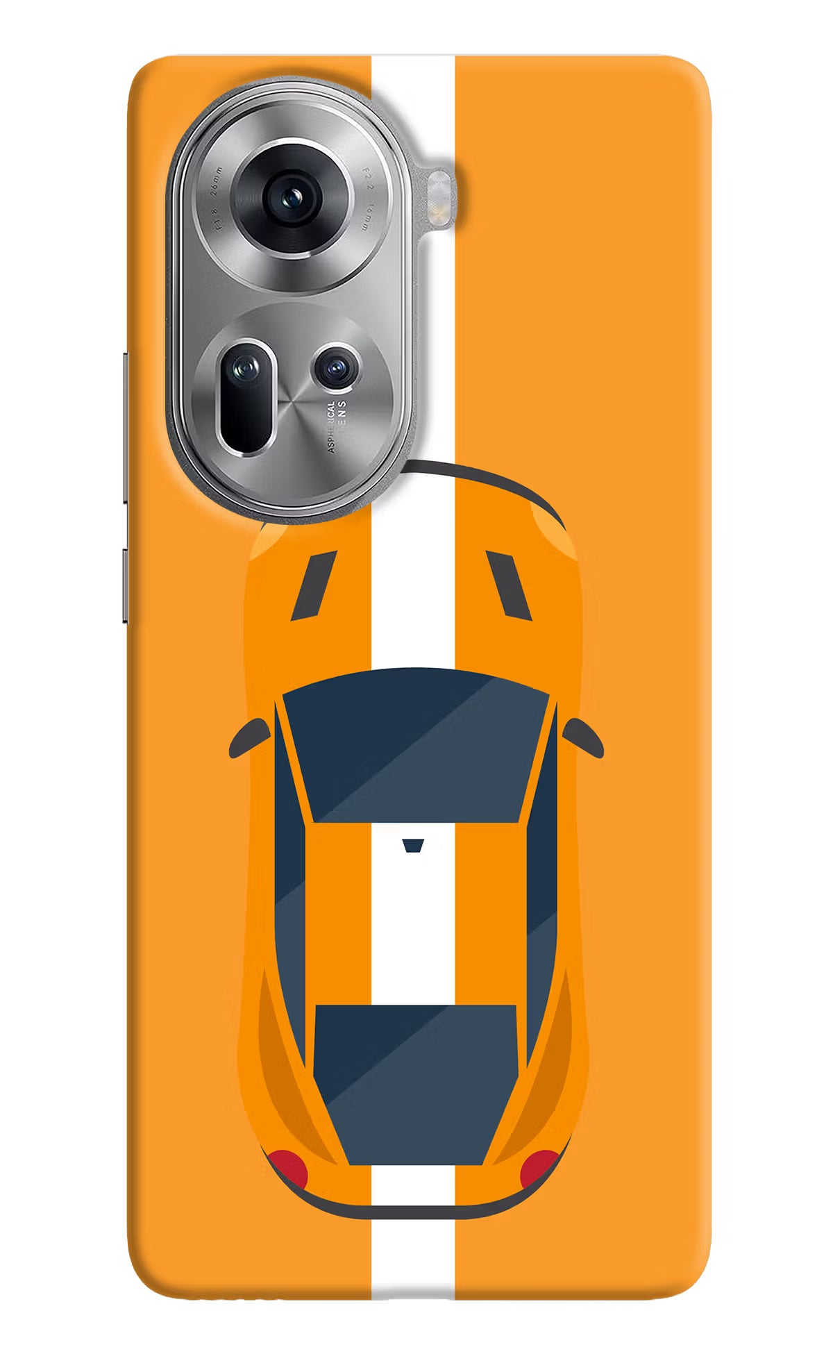 Highway Pursuit Oppo Reno11 Hard Case Back Cover by Casekaro