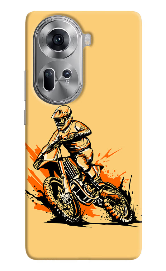 Off-Road Fury Oppo Reno11 Hard Case Back Cover by Casekaro