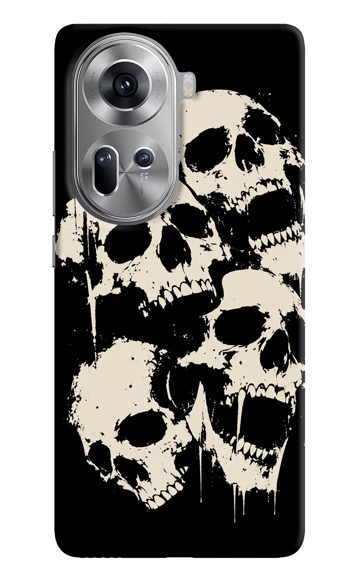 Dead Stack Oppo Reno11 Hard Case Back Cover by Casekaro
