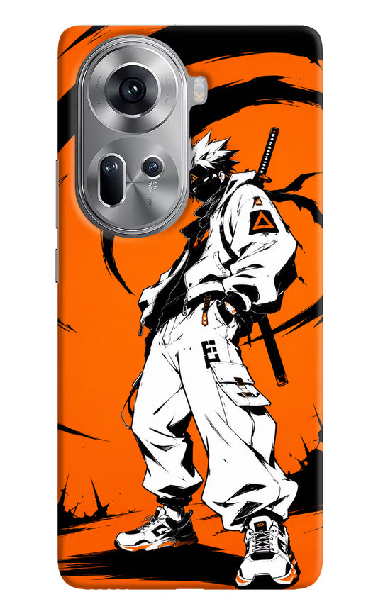 Street Samurai  Oppo Reno11 Hard Case Back Cover by Casekaro
