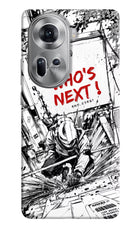 Who's Next Oppo Reno11 Hard Case Back Cover by Casekaro