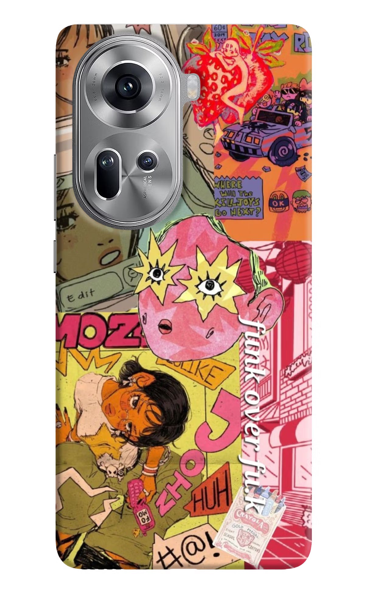 Funkover Oppo Reno11 Back Cover