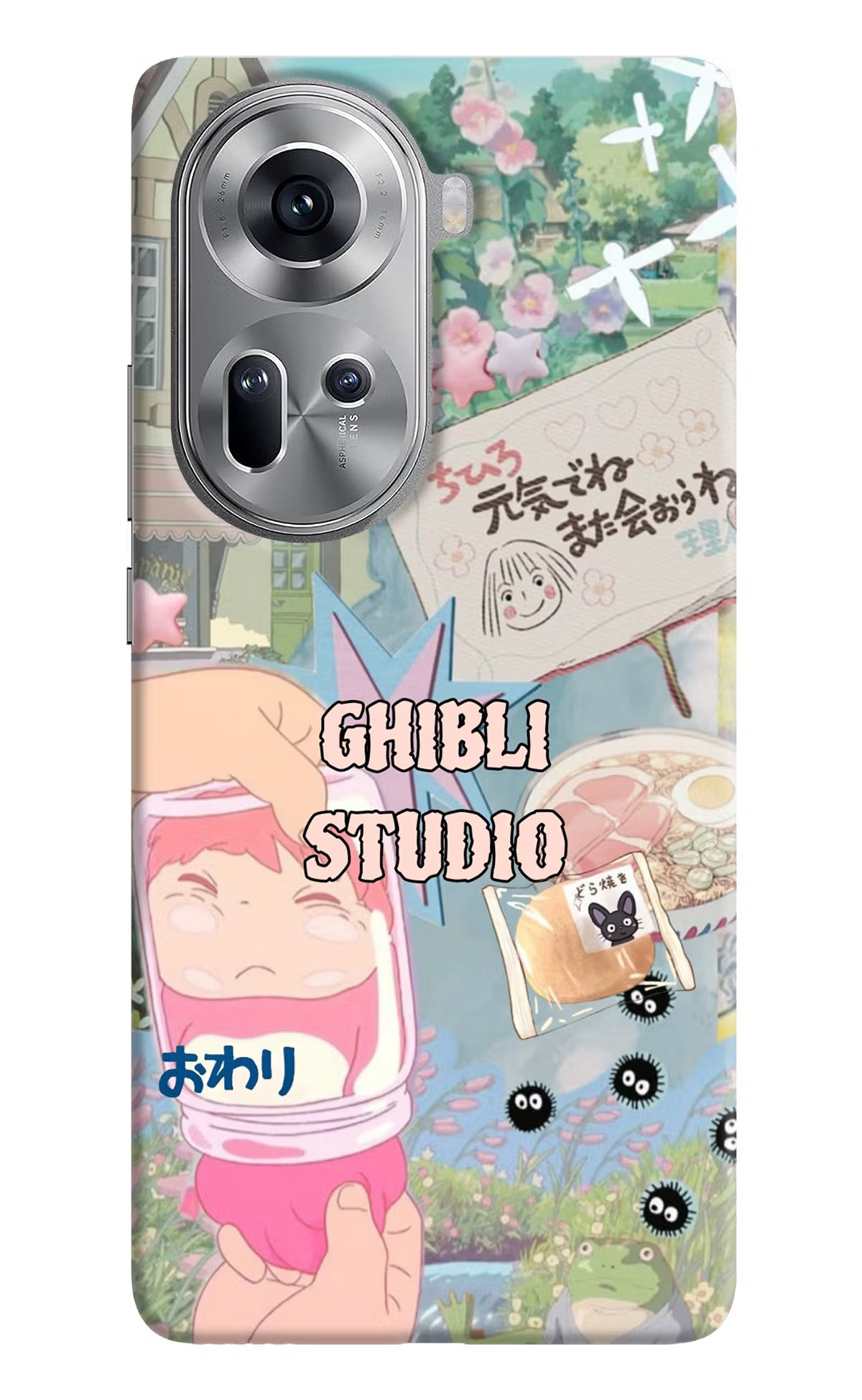 Studio Ghibli Oppo Reno11 Back Cover