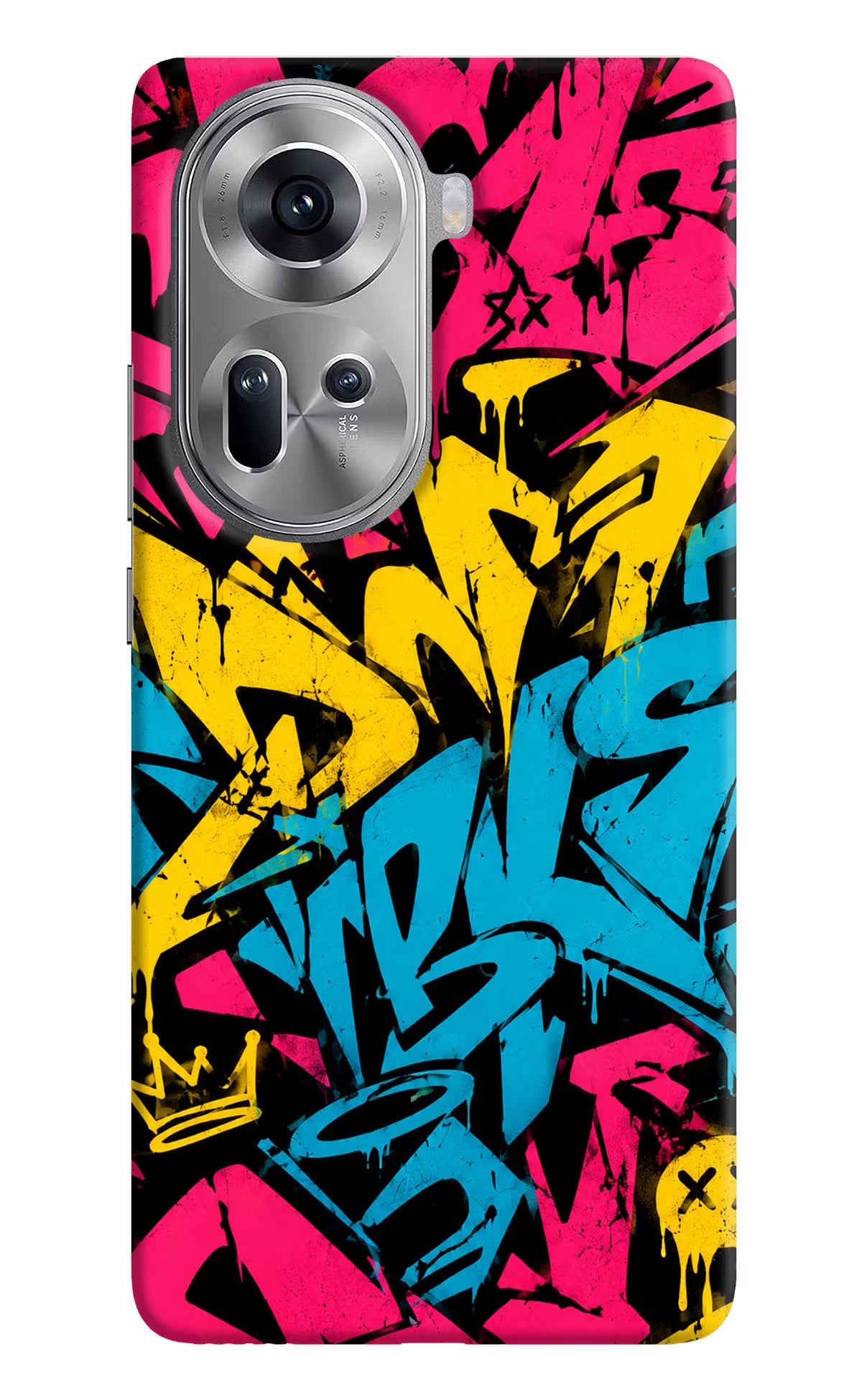 Graffiti Vibe Oppo Reno11 Back Cover