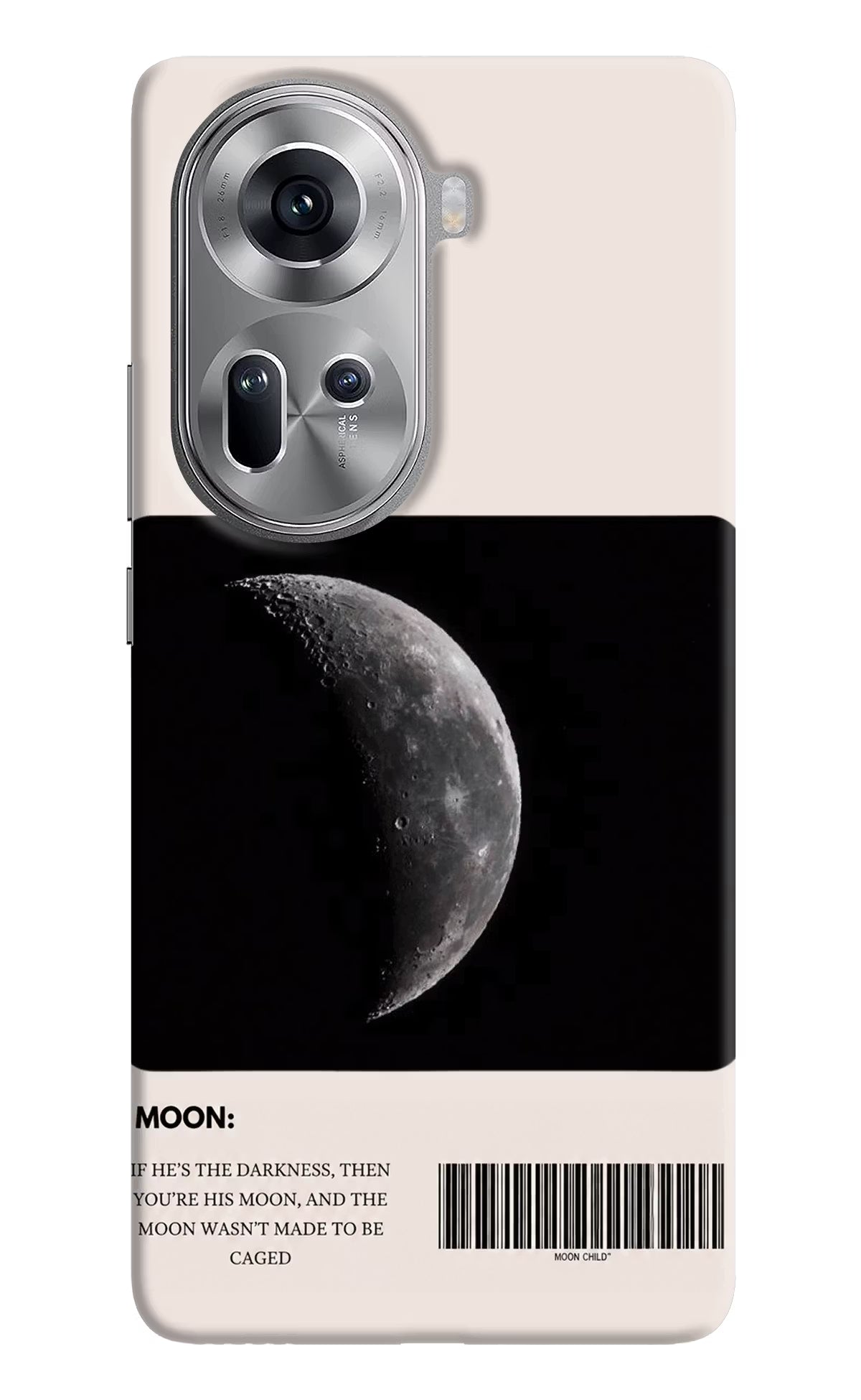 Moon Phase Oppo Reno11 Back Cover