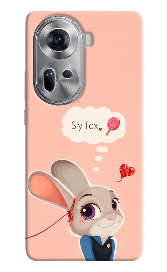 Judy Charm Oppo Reno11 Hard Case Back Cover by Casekaro