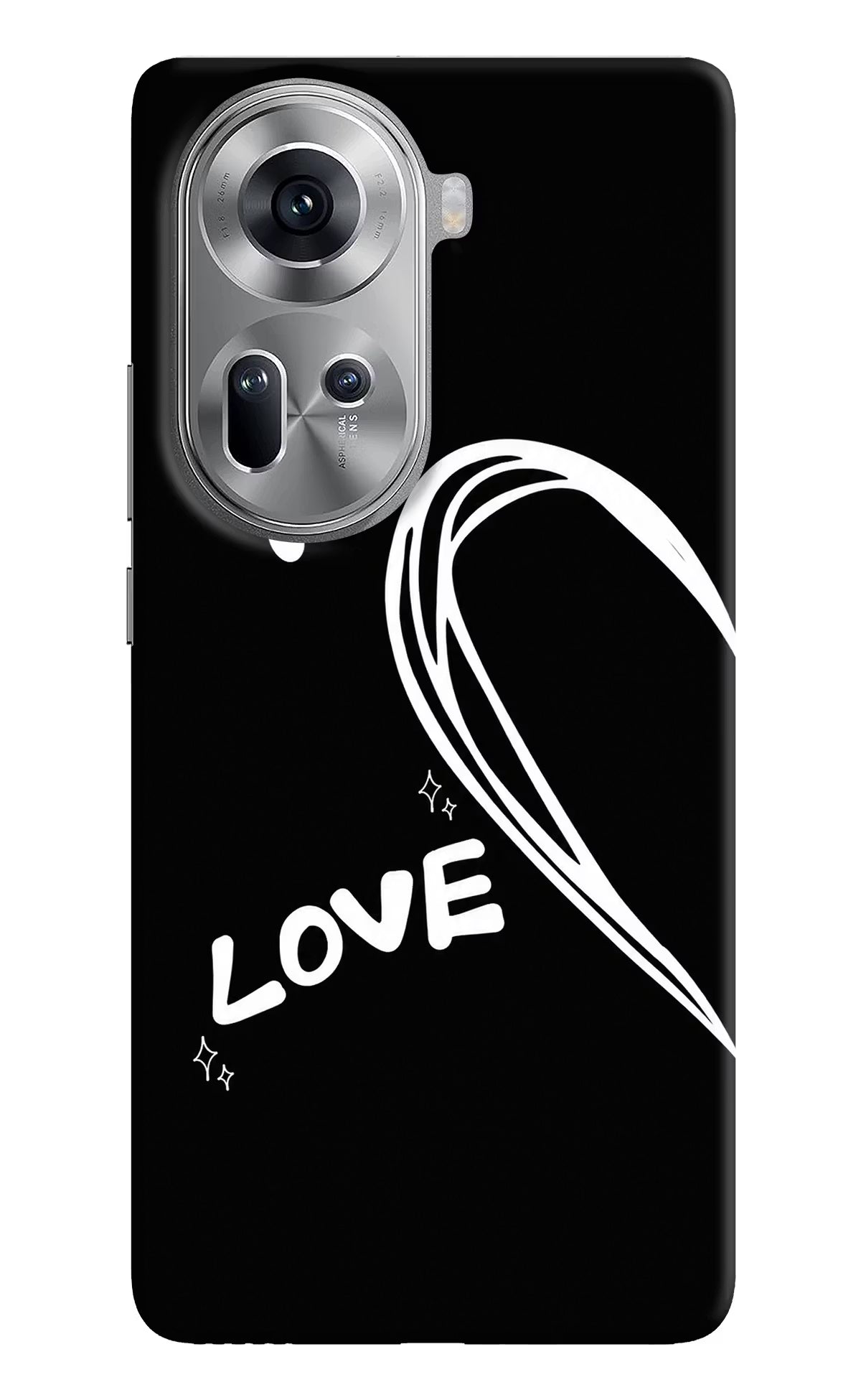 Love Line Oppo Reno11 Back Cover