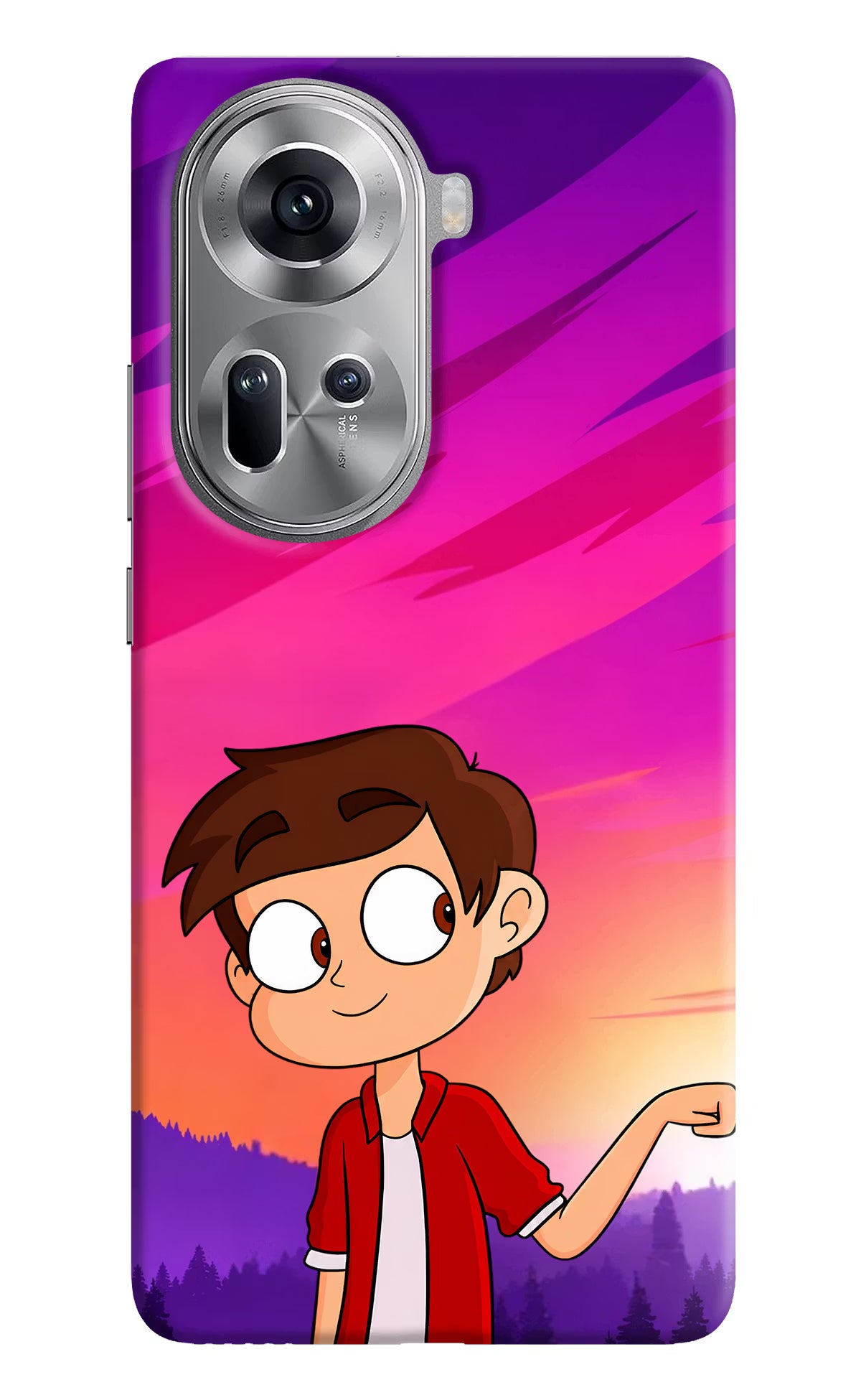 Marco Sunset Oppo Reno11 Back Cover