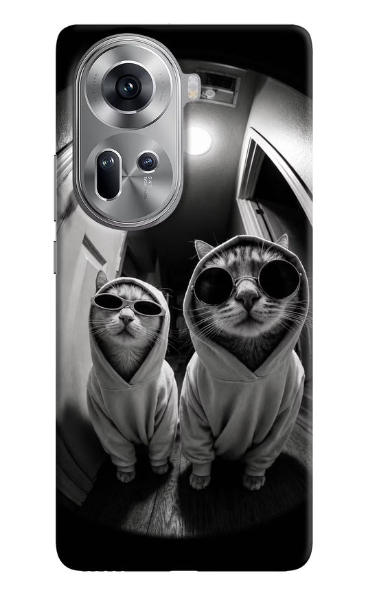 Hood Cats Oppo Reno11 Hard Case Back Cover by Casekaro
