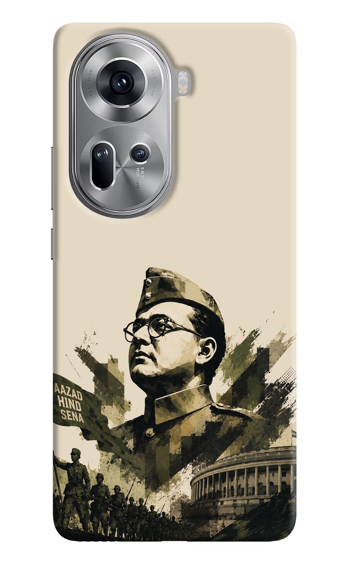 Netaji Rising Oppo Reno11 Back Cover
