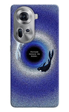 Dark Koi Oppo Reno11 Back Cover