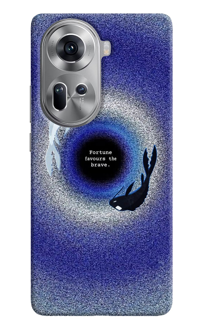 Dark Koi Oppo Reno11 Hard Case Back Cover by Casekaro