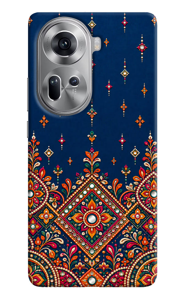 Neel Noor Oppo Reno11 Hard Case Back Cover by Casekaro