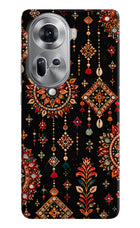 Boho Noir Oppo Reno11 Hard Case Back Cover by Casekaro