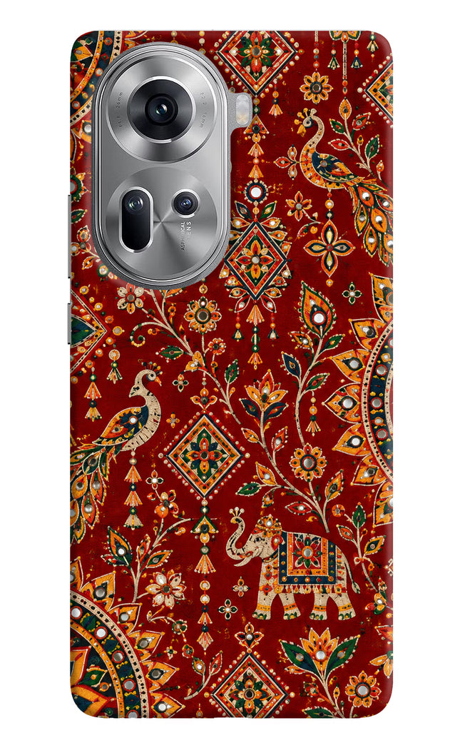 Laal Riwaaz Oppo Reno11 Hard Case Back Cover by Casekaro