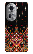 Noir Mehfil Oppo Reno11 Hard Case Back Cover by Casekaro