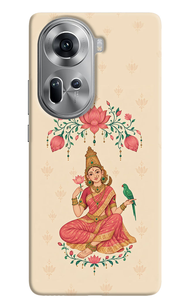 Goddess Lakshmi Oppo Reno11 Hard Case Back Cover by Casekaro