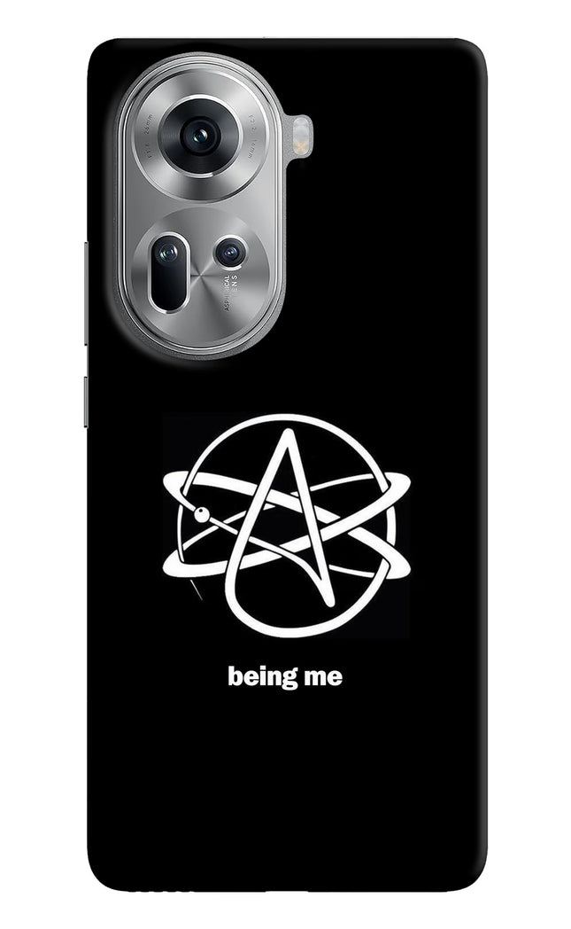 Atheist Symbol Oppo Reno11 Back Cover
