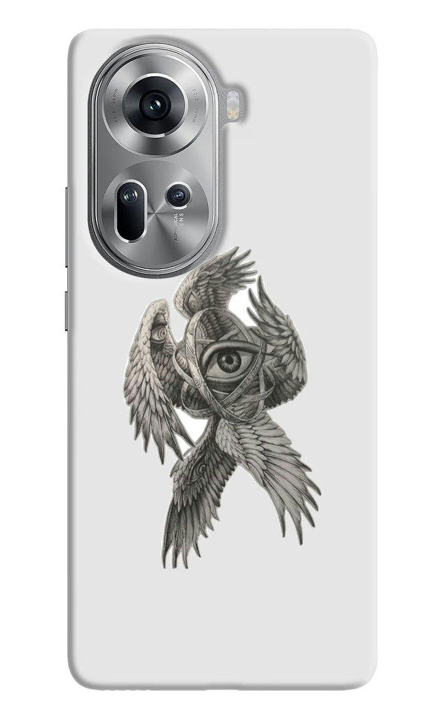 Accurate Angel Oppo Reno11 Back Cover