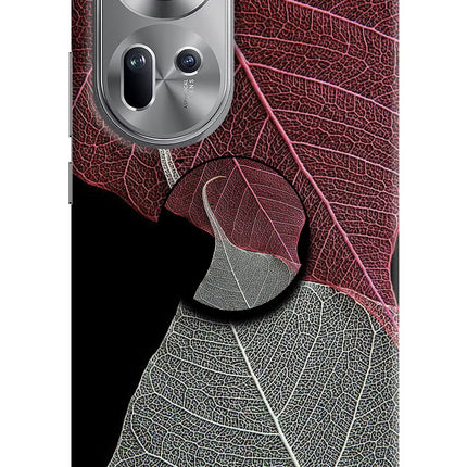 Leaf Pattern Oppo Reno11 Pop Case by Casekaro