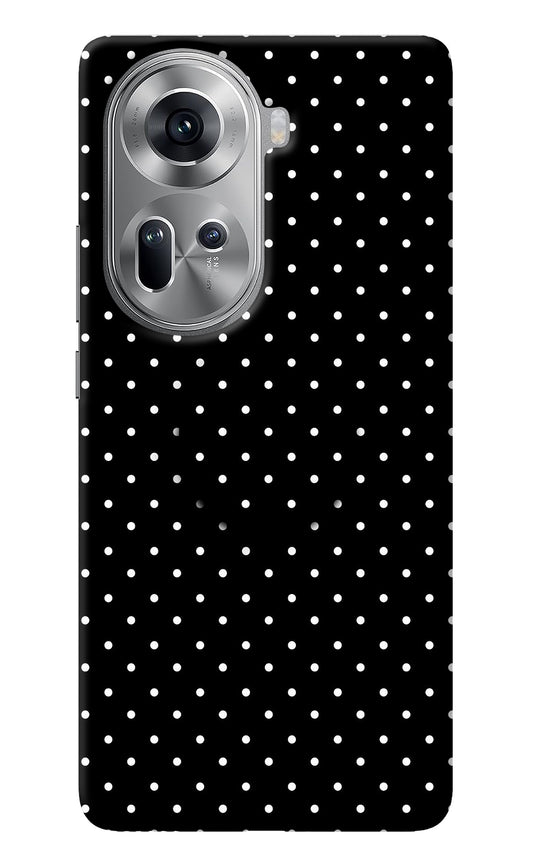 White Dots Oppo Reno11 Pop Case