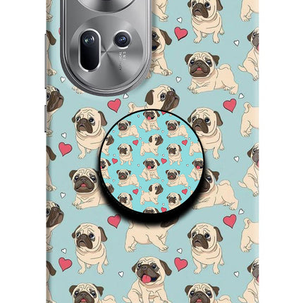 Pug Dog Oppo Reno11 Pop Case by Casekaro