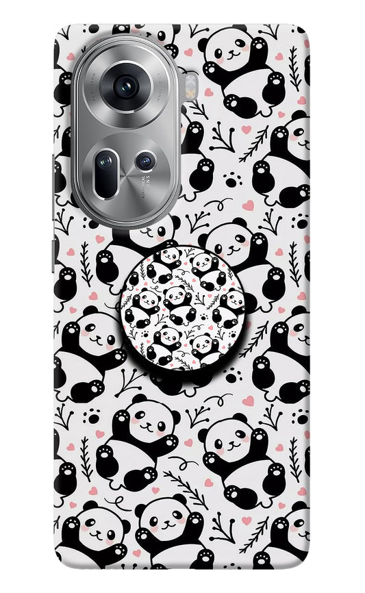 Cute Panda Oppo Reno11 Pop Case