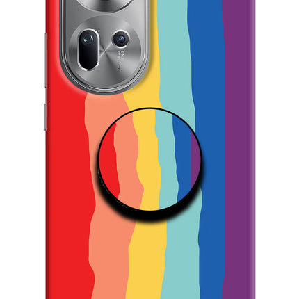 Rainbow Oppo Reno11 Pop Case by Casekaro
