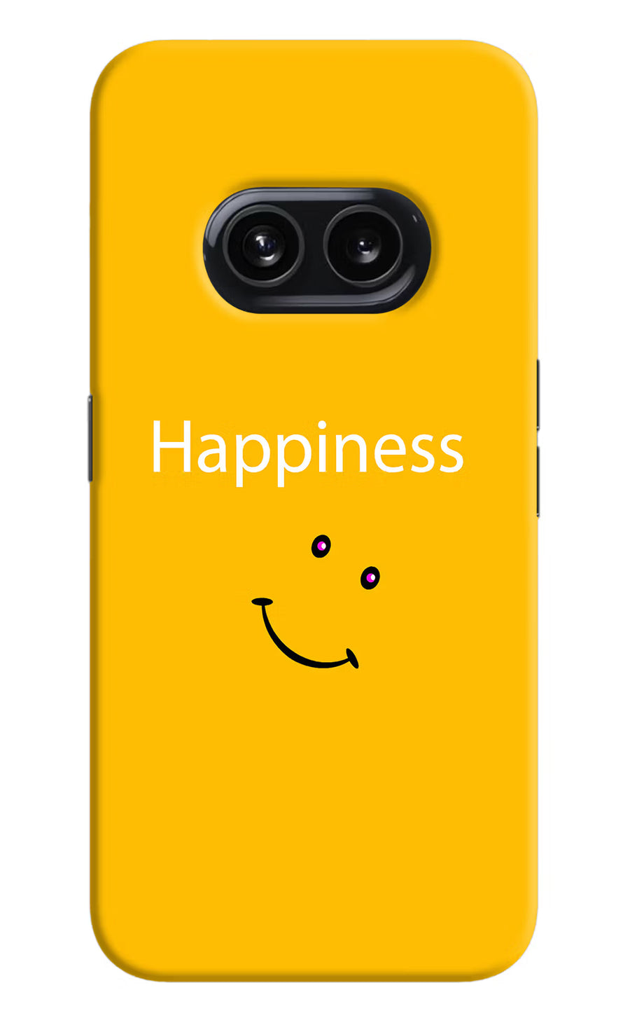 Happiness With Smiley Nothing Phone 2A Back Cover, Hard case