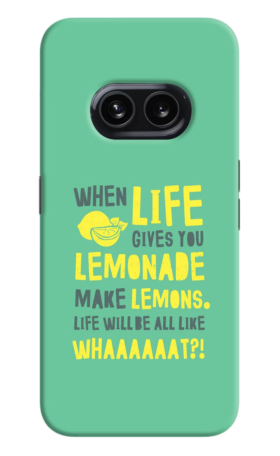 Quote Nothing Phone 2A Back Cover, Hard case
