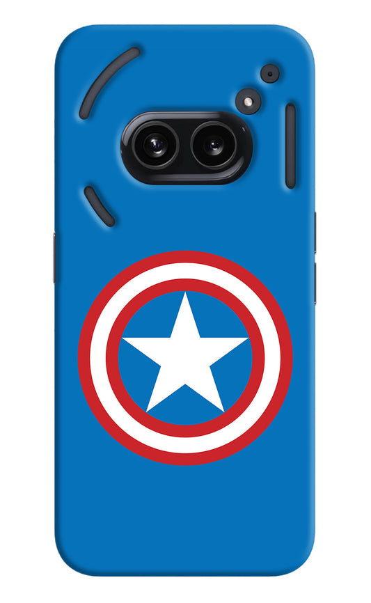 Captain America Logo Nothing Phone 2A Back Cover