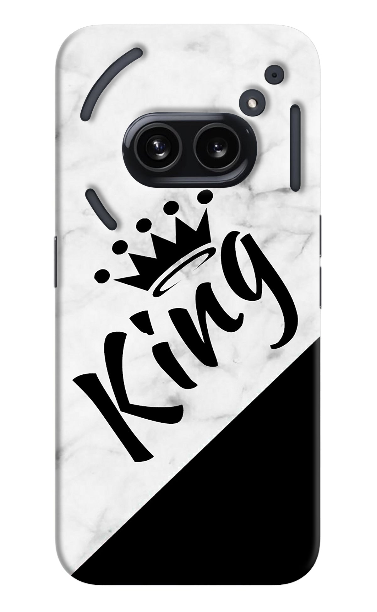 King Nothing Phone 2A Back Cover