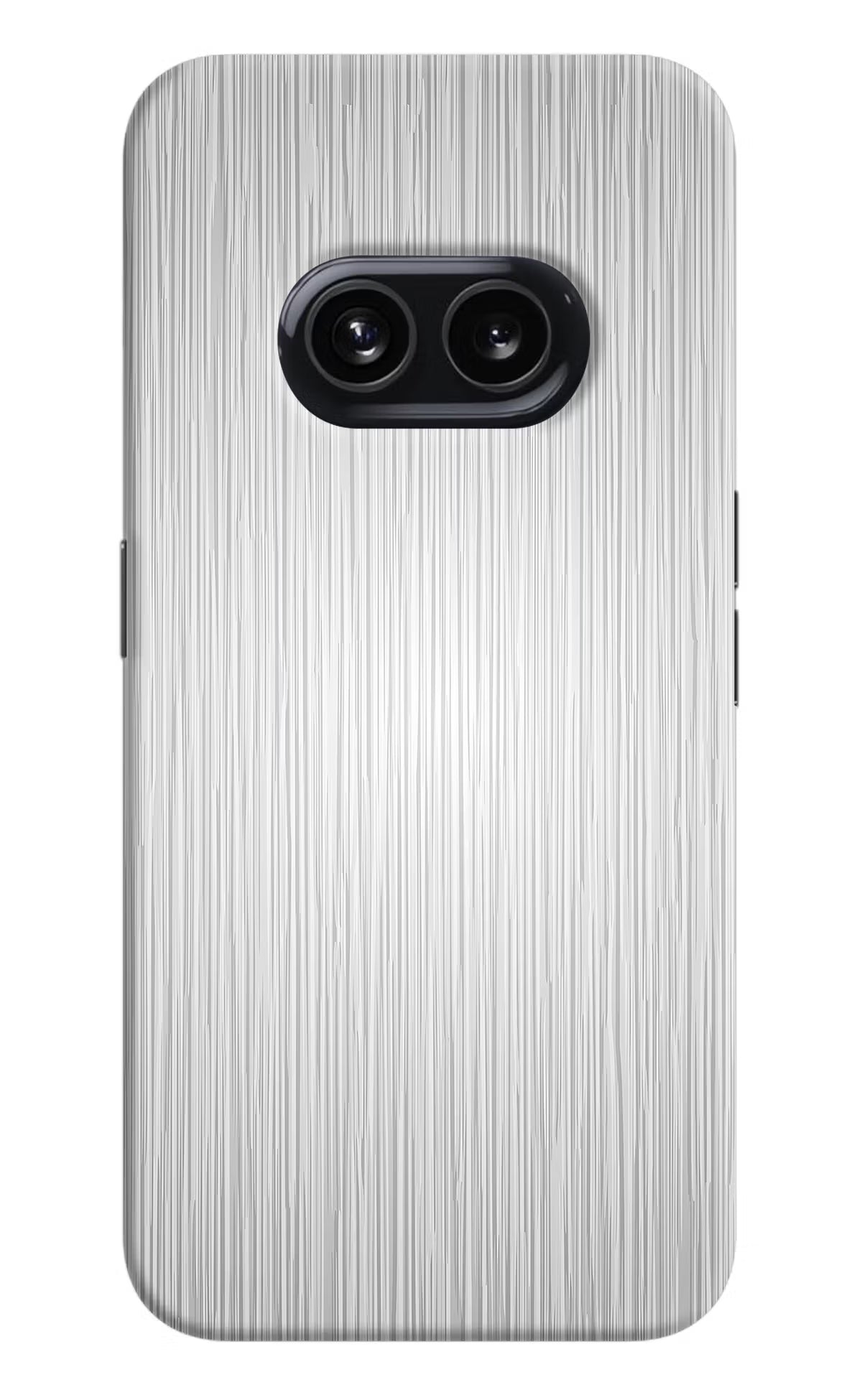 Wooden Grey Texture Nothing Phone 2A Hard Case Back Cover by Casekaro