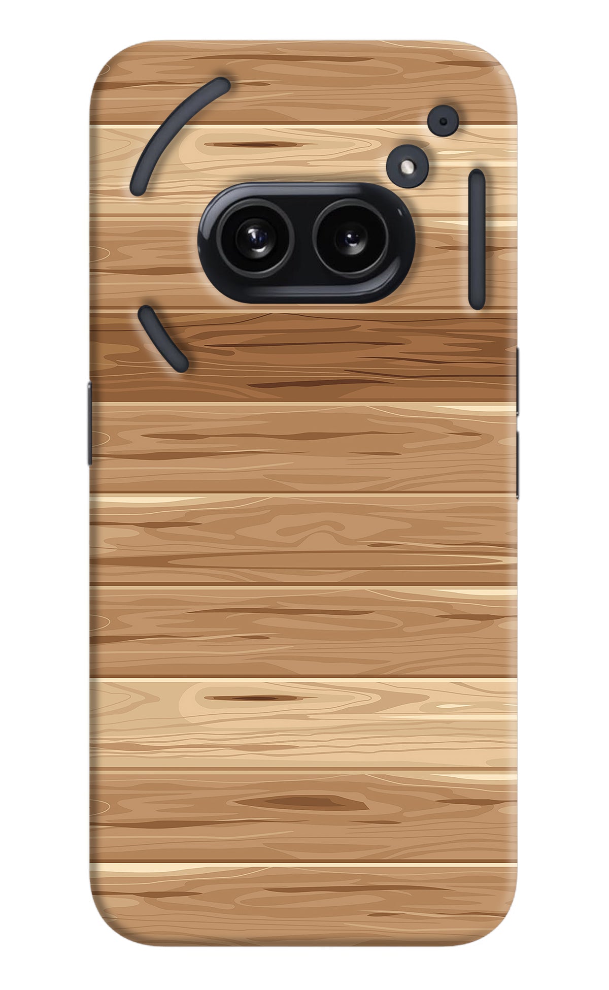 Wooden Vector Nothing Phone 2A Back Cover