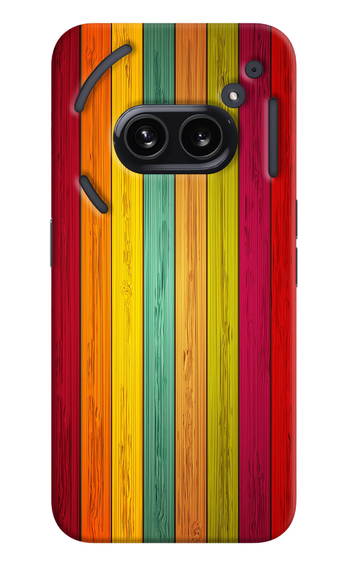 Multicolor Wooden Nothing Phone 2A Back Cover