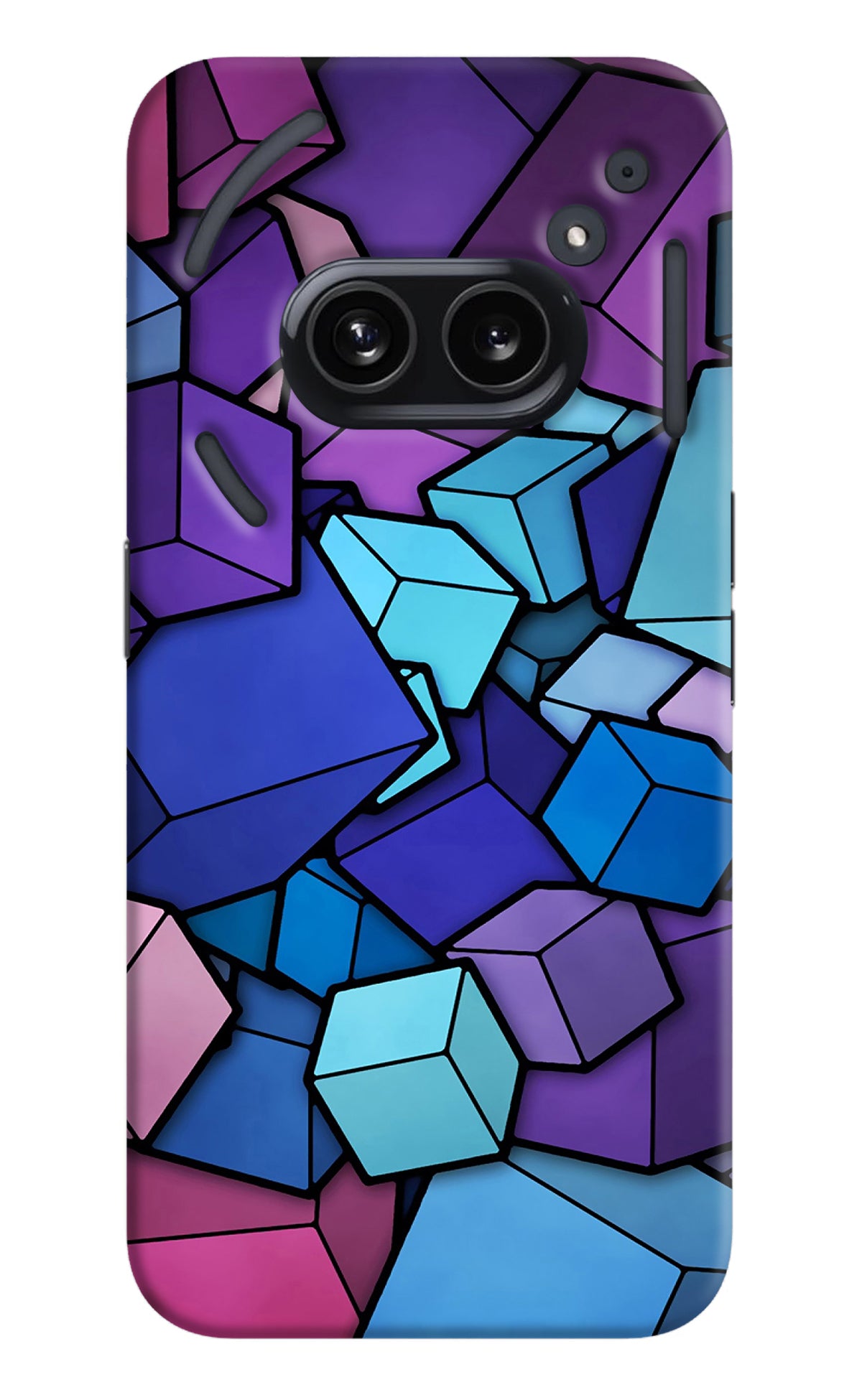 Cubic Abstract Nothing Phone 2A Back Cover