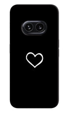Heart Nothing Phone 2A Hard Case Back Cover by Casekaro