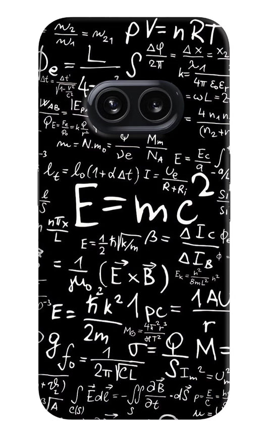Physics Formula Nothing Phone 2A Hard Case Back Cover by Casekaro