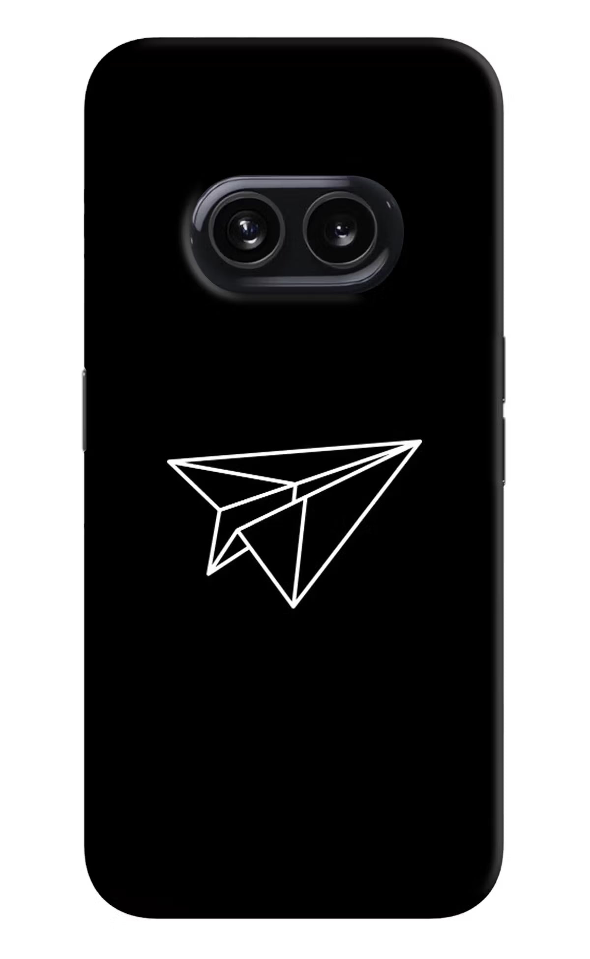 Paper Plane White Nothing Phone 2A Hard Case Back Cover by Casekaro