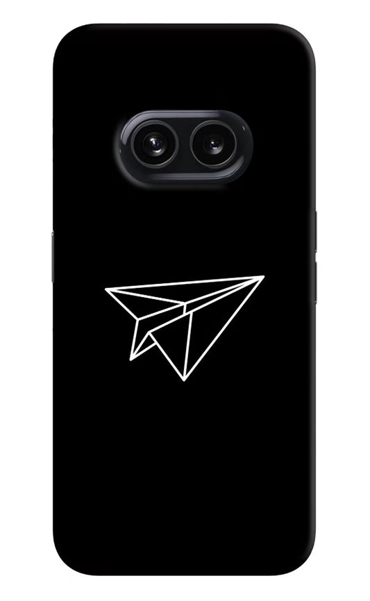 Paper Plane White Nothing Phone 2A Hard Case Back Cover by Casekaro