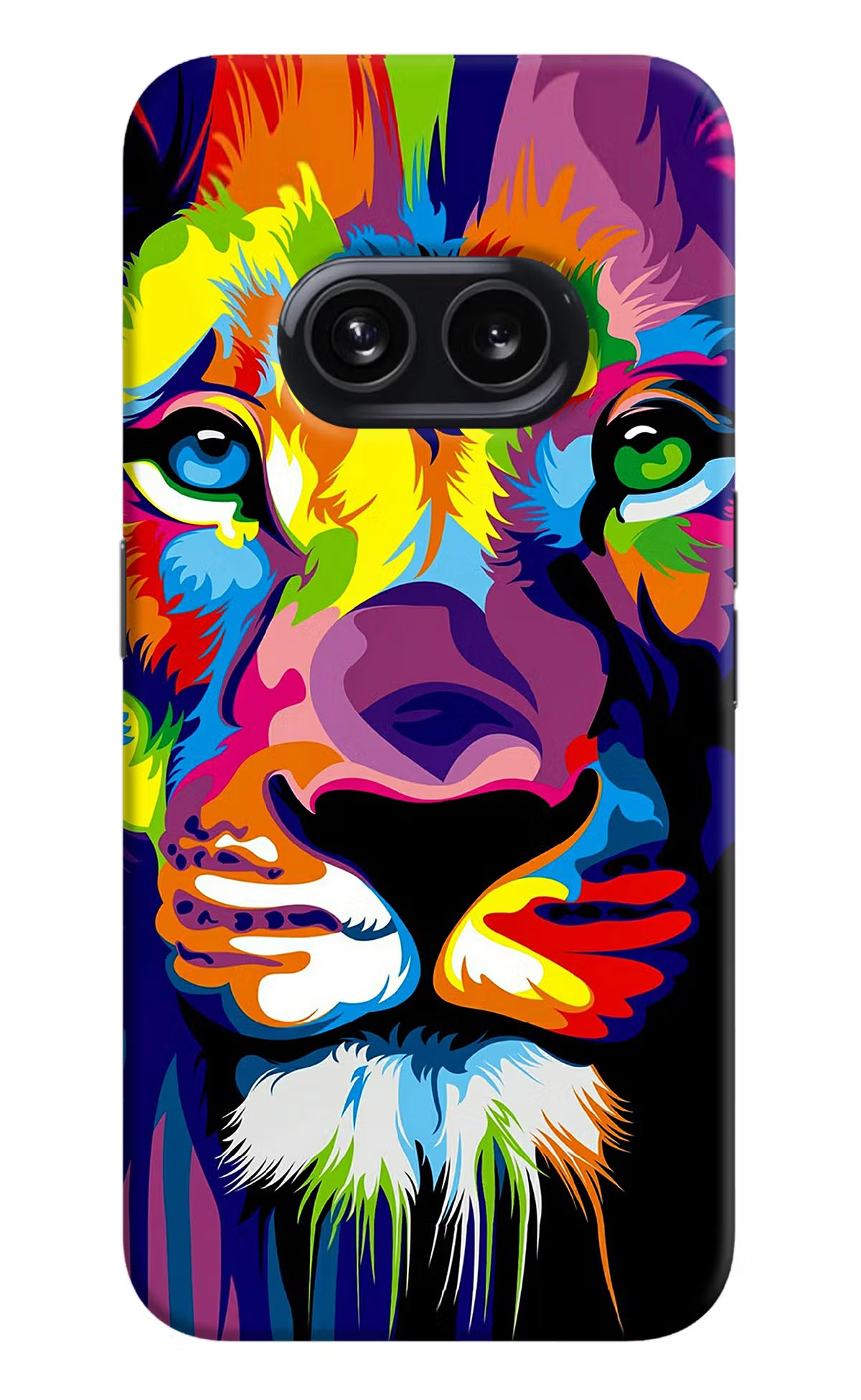 Lion Nothing Phone 2A Hard Case Back Cover by Casekaro