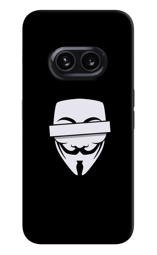 Anonymous Face Nothing Phone 2A Hard Case Back Cover by Casekaro