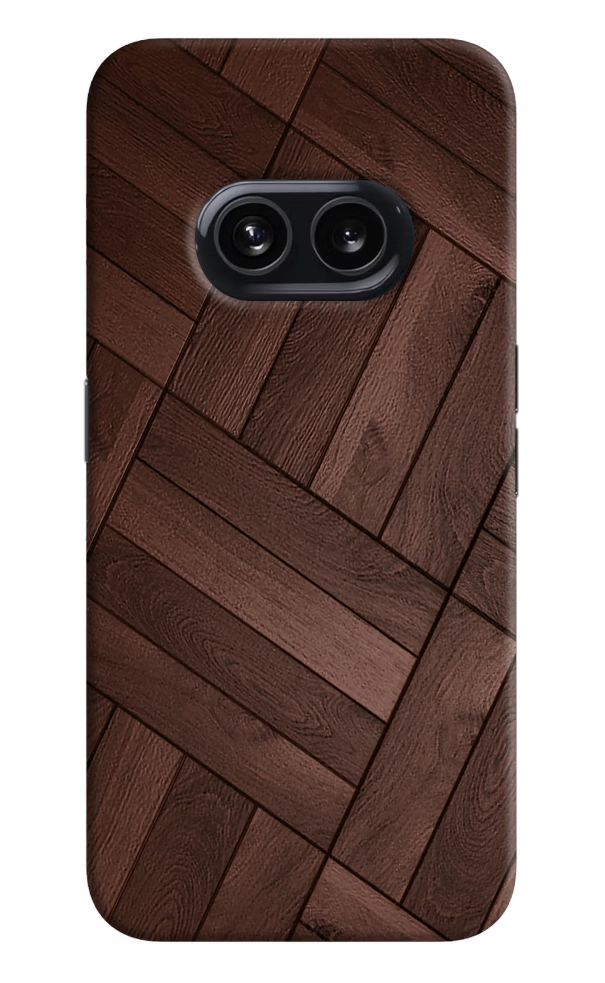 Wooden Texture Design Nothing Phone 2A Hard Case Back Cover by Casekaro