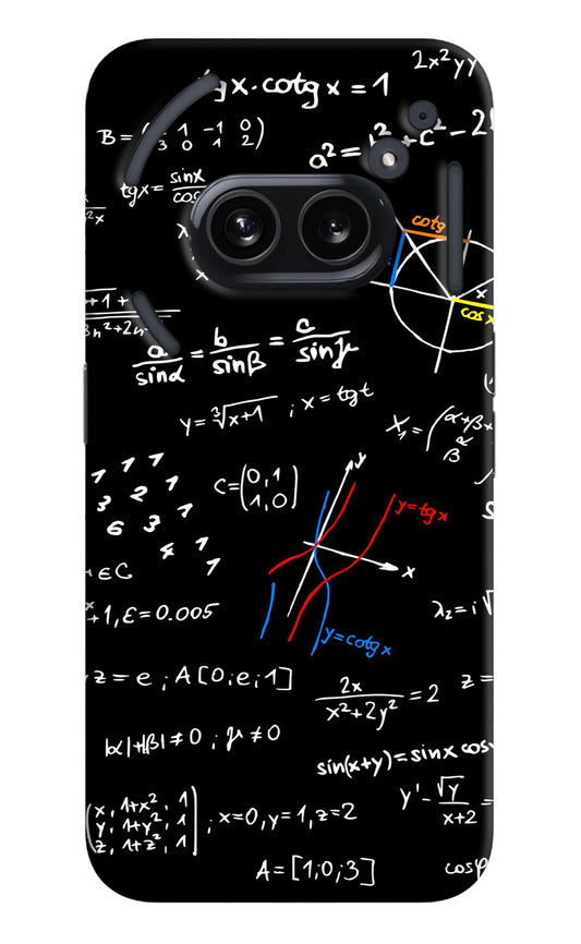 Mathematics Formula Nothing Phone 2A Back Cover