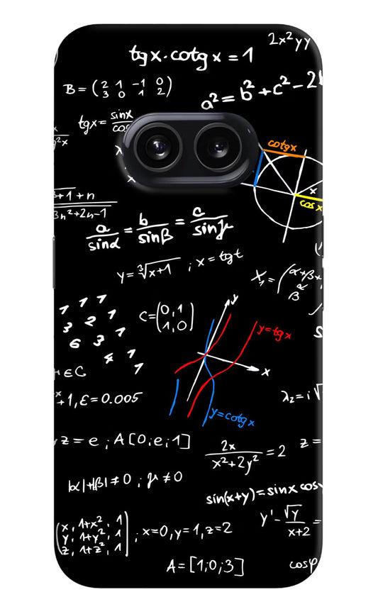 Mathematics Formula Nothing Phone 2A Hard Case Back Cover by Casekaro
