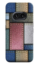 Multicolor Jeans Nothing Phone 2A Hard Case Back Cover by Casekaro