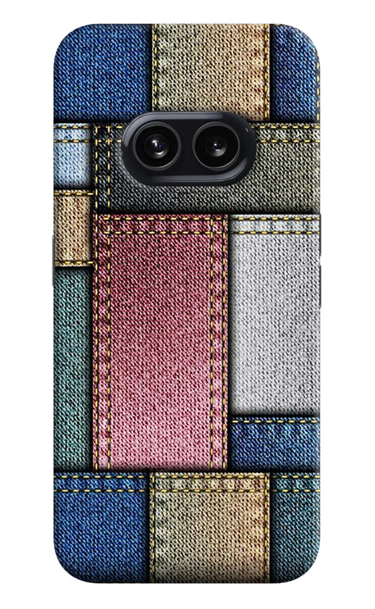 Multicolor Jeans Nothing Phone 2A Hard Case Back Cover by Casekaro