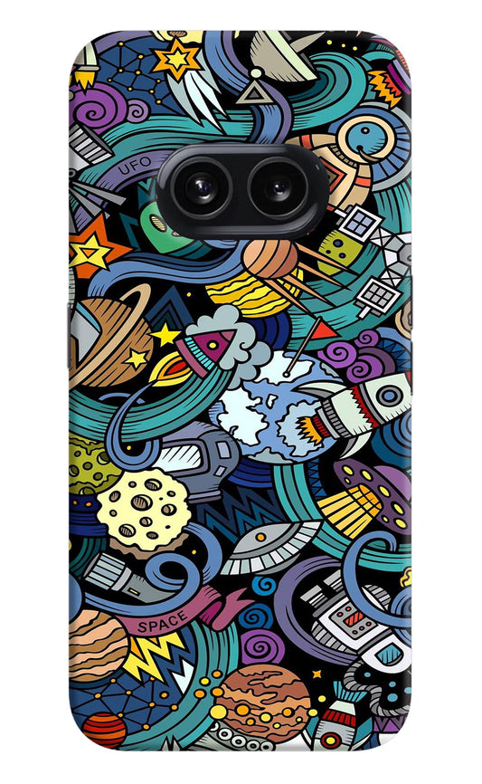 Space Abstract Nothing Phone 2A Hard Case Back Cover by Casekaro